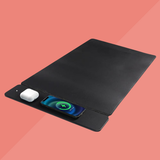 Desk Mat With Wireless Charger